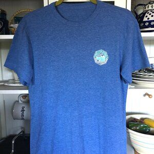 Vineyard Vines Men's T-shirt Short Sleeve Blue VW bus Graphic Size Small